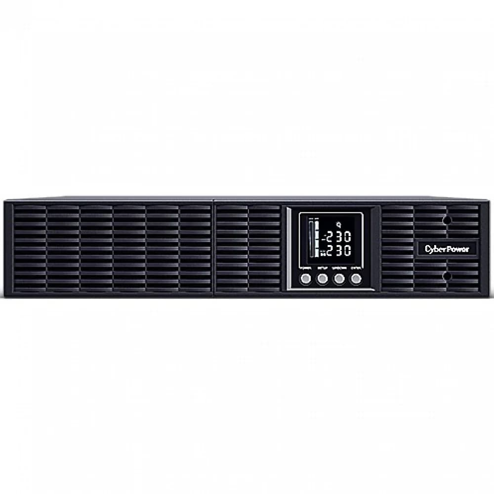 Line-Interactive ИБП, CyberPower PLT3000ELCDRT2U, 3000VA/2700W , 2U Rack/Tower, LCD, AVR, EPO, USB, RS-232, Smart Slot, 8*IEC C13, 1*IEC C19