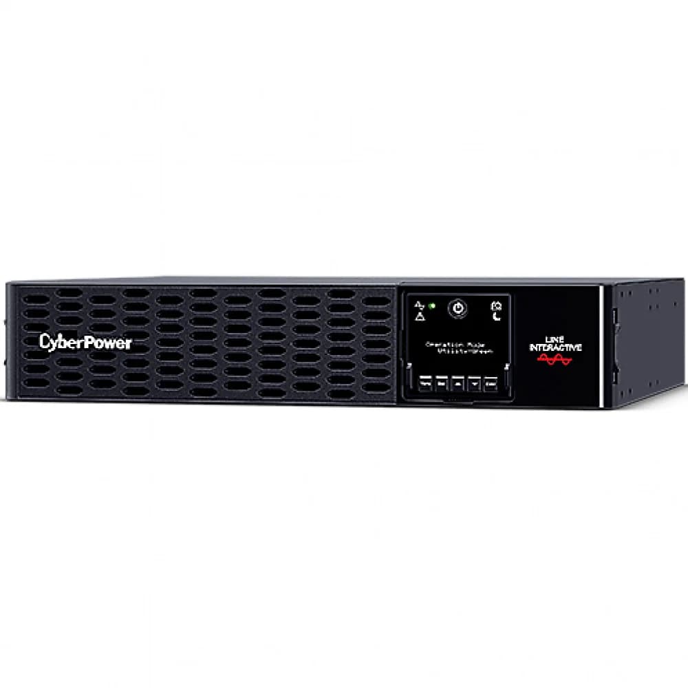 Источник бесперебойного питания, CyberPower, PR2200ERTXL2UA, Мощность 2200ВА/2200Вт, PR-серия, Линейно-интерактивный, Стоечный 2U, ЖК/ Smart/USB, Диапазон работы AVR:159-288В, Бат.блок1 шт., Вых: 6x