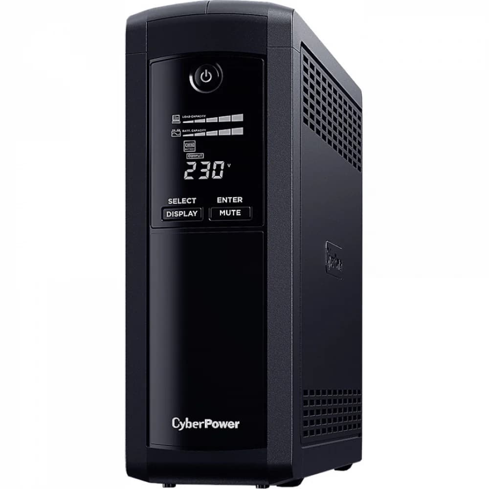 Источник бесперебойного питания/ UPS CyberPower VP1200EILCD Line-Interactive 1200VA/720W USB/RS-232/RJ11/45 (4 + 4 IEC С13)