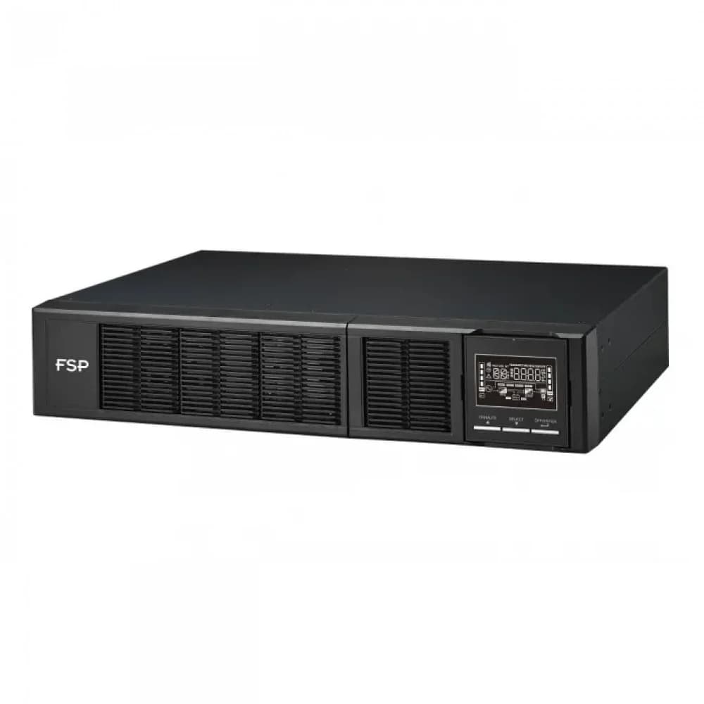 ИБП FSP Clippers 2K 2000W/ батареи 12V 9Ahx4/8 x IEC 320 x C13/USB Type-B порт и RS-232/ЖК дисплей