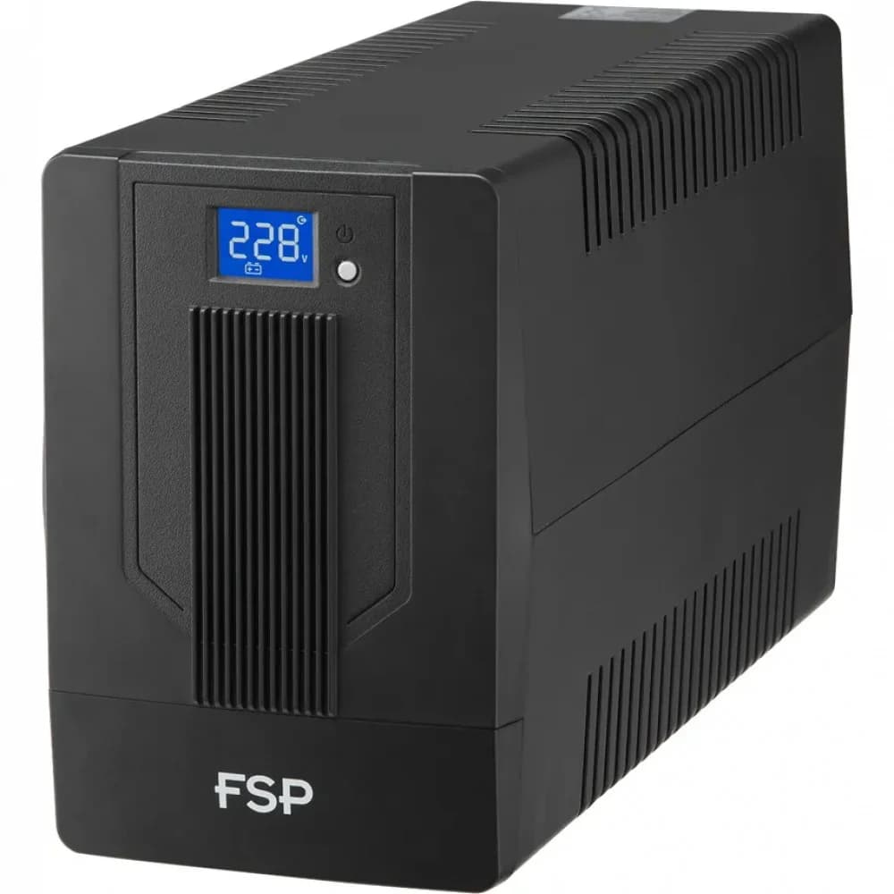 ИБП FSP iFP 2000 1200W/батареи 12V 9Ahx2/2xUSB/RJ45/4 розетки IEC/ЖК дисплей