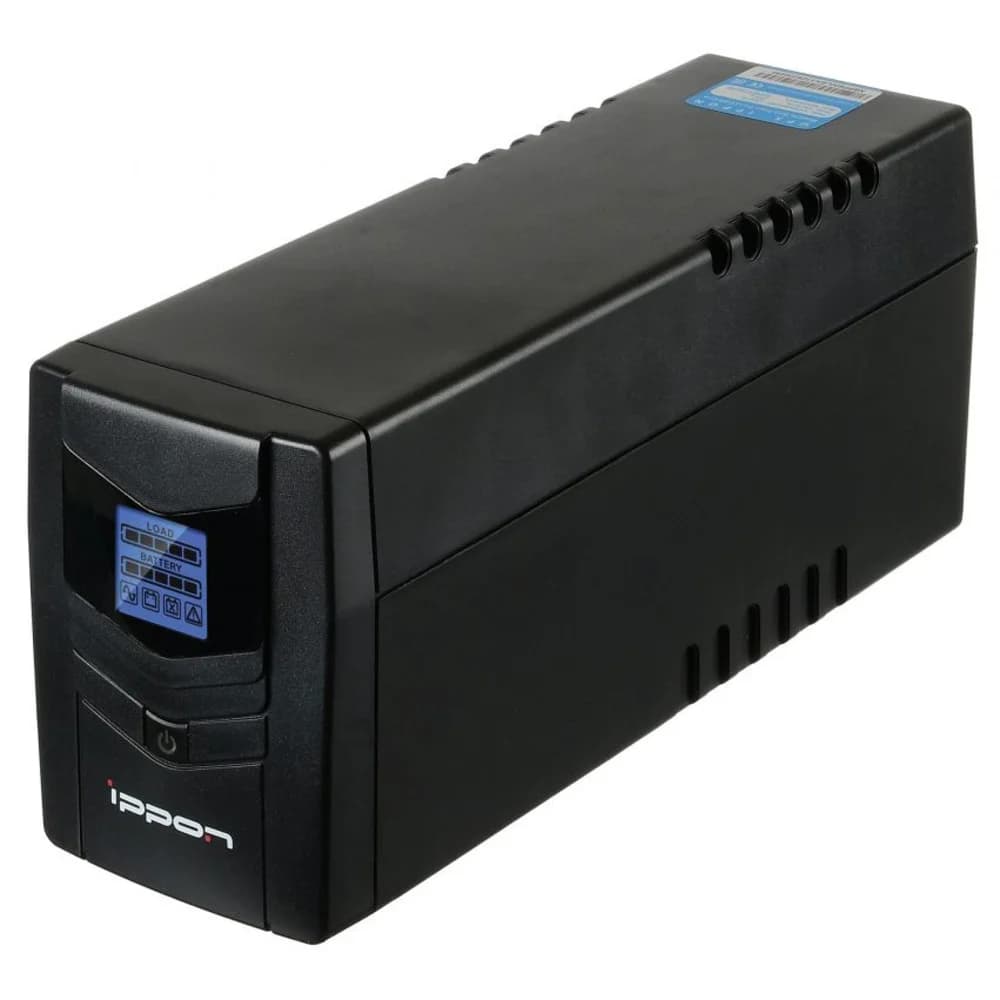 Источник бесперебойного питания Ippon Back Power Pro LCD II 800 480Вт 800ВА черный