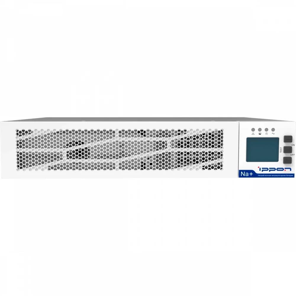 ИБП Ippon Na+ RTA 2000 2000W/Rack online/батарея 12V 4,8Ah*6/USB-B /RS-232/EPO/8 IEC/ЖК-дисплей/поддержка SNMP/Белый