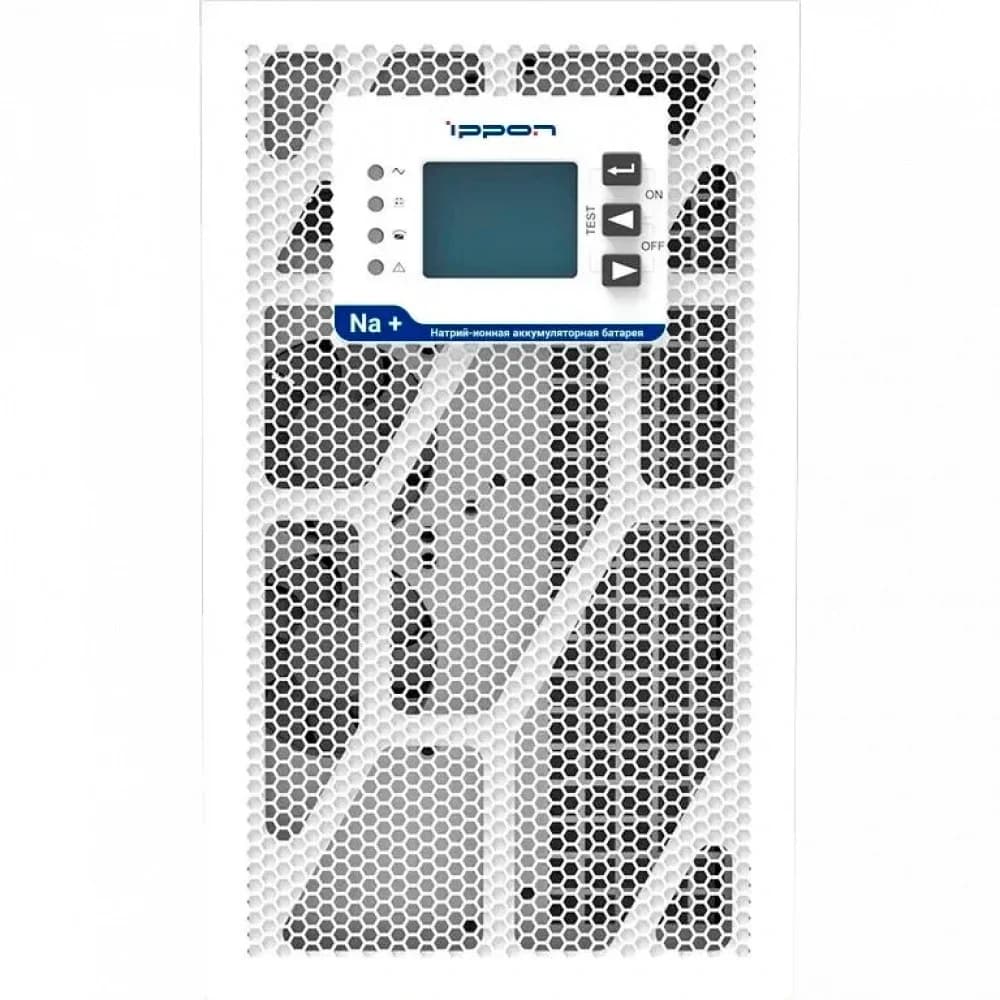 ИБП Ippon Na+ RTA 3000 3000W/Rack online/батарея 12V 4,8Ah*6/USB-B /RS-232/EPO/8 IEC/ЖК-дисплей/поддержка SNMP/Белый