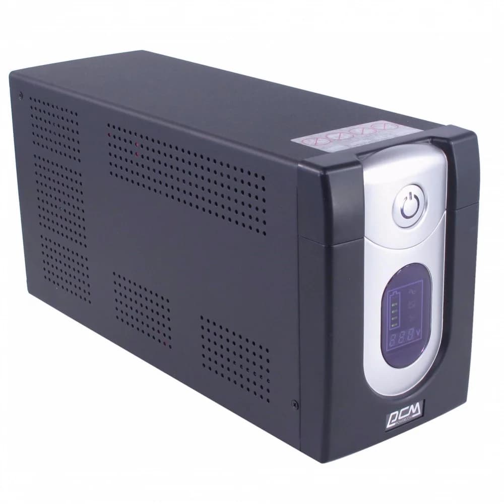 Источник бесперебойного питания Powercom Back-UPS IMPERIAL, Line-Interactive, 2000VA / 1200W, Tower, IEC, LCD, USB