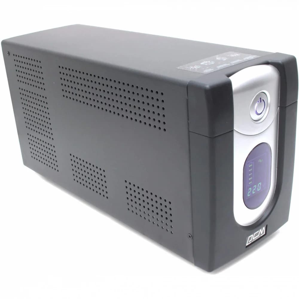 Источник бесперебойного питания Powercom IMPERIAL, Line-Interactive, 1500VA / 900W, Tower, IEC, LCD, USB