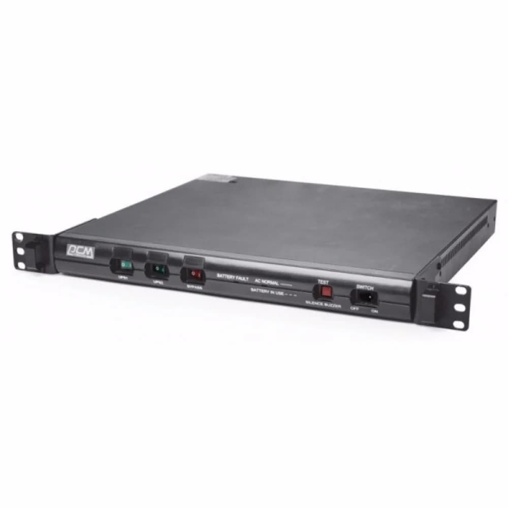 Источник бесперебойного питания Powercom King Pro RM KIN-1000AP RM 600т 1000А черный