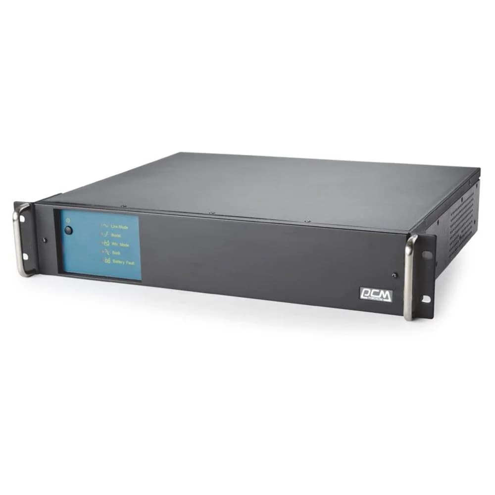 Источник бесперебойного питания Powercom King Pro RM KIN-1500AP LCD 1200Вт 1500ВА черный