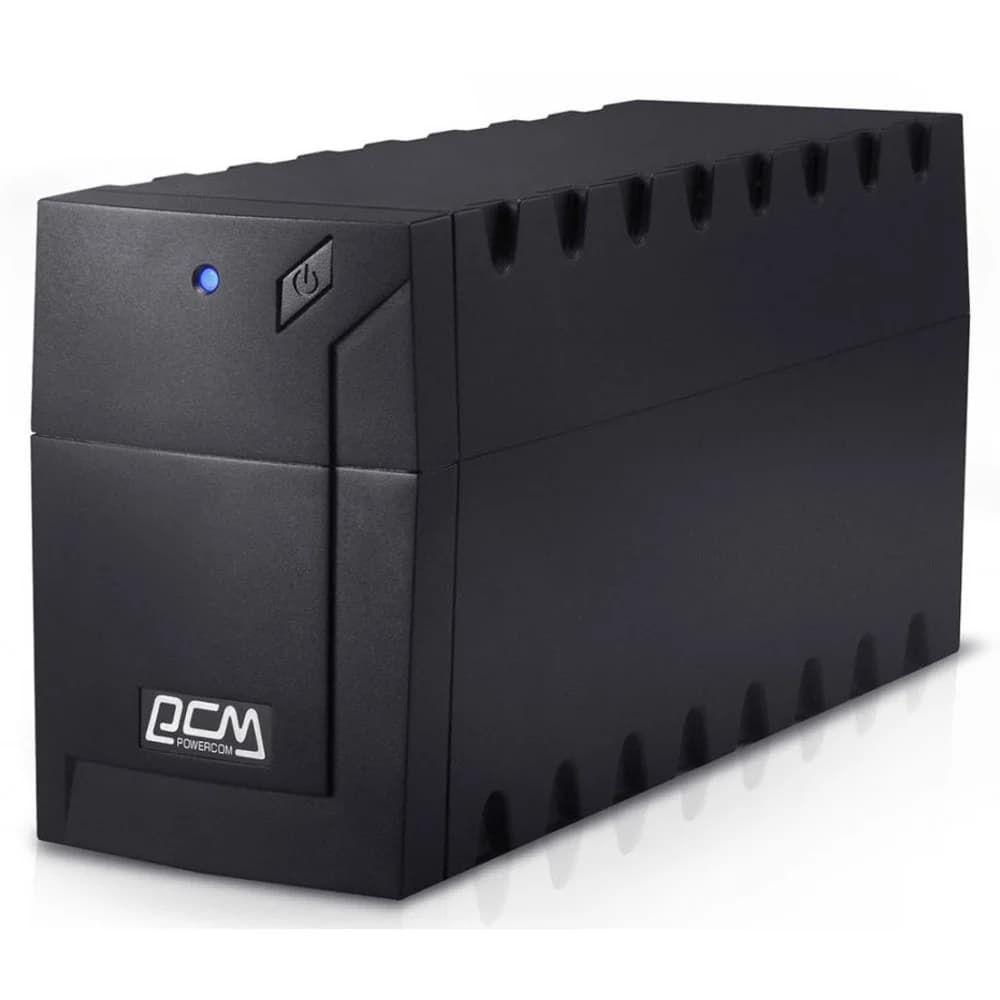 Источник бесперебойного питания Powercom Raptor, Line-Interactive, 1000VA / 600W, Tower, Schuko
