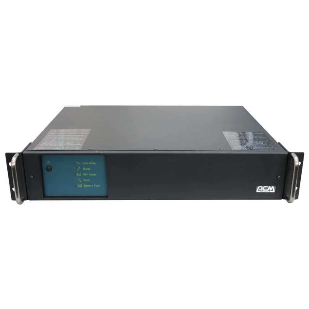 Powercom Smart-UPS King Pro RM, Line-Interactive, 600VA/480W, Rack 1U, IEC, USB (1152586)