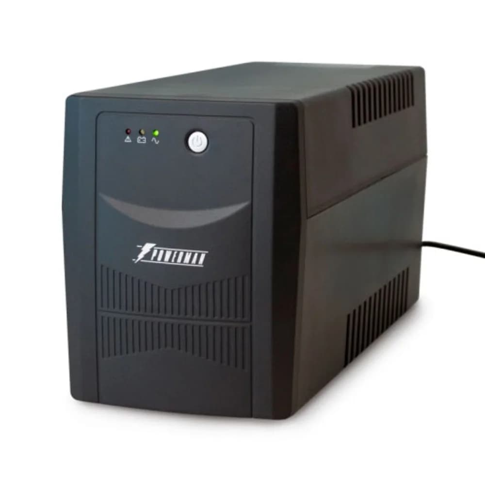 UPS POWERMAN Back Pro 2000, line-interactive, 2000VA, 1200W, 2 eurosockets with backup power, battery 12V 9Ah 1 pc., 380mm x 101mm x142mm, 11.2 kg.