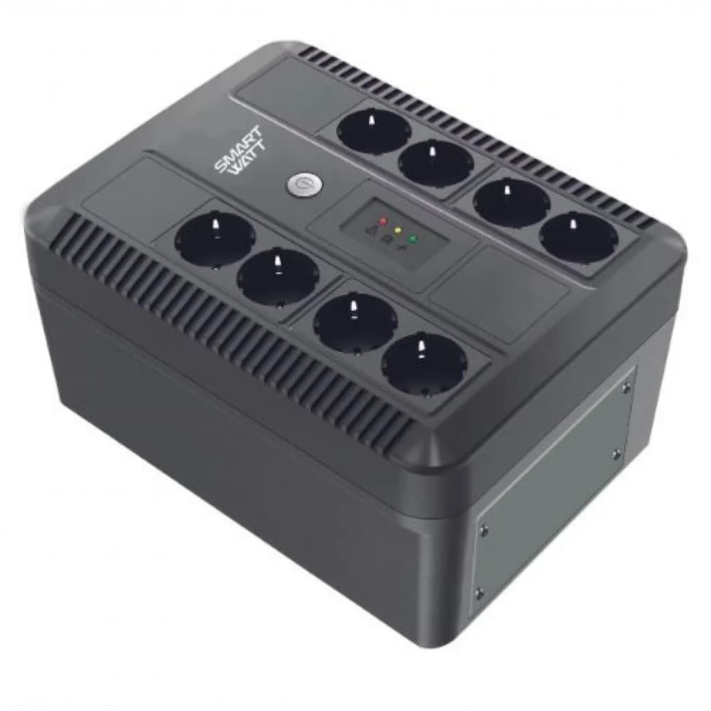 Источник бесперебойного питания Smartwatt SAFE PRO 1050 600Вт 1050ВА черный