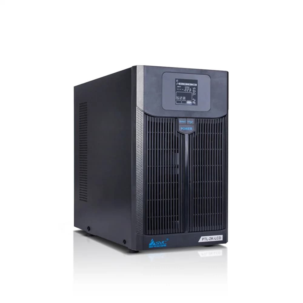 UPS SVC PTL-2K-LCD, 2000VA, 1400W, 4x12V/7.5Ah, AVR 145-275 V, USB, RJ45, Black
