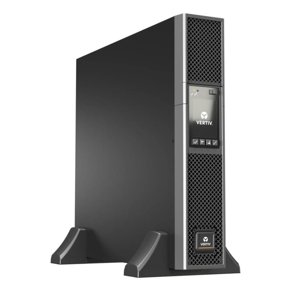 Vertiv Liebert GXT5 1ph UPS, 1kVA, input plug IEC C14 inlet, 2U, output – 230V, output socket groups (8)C13