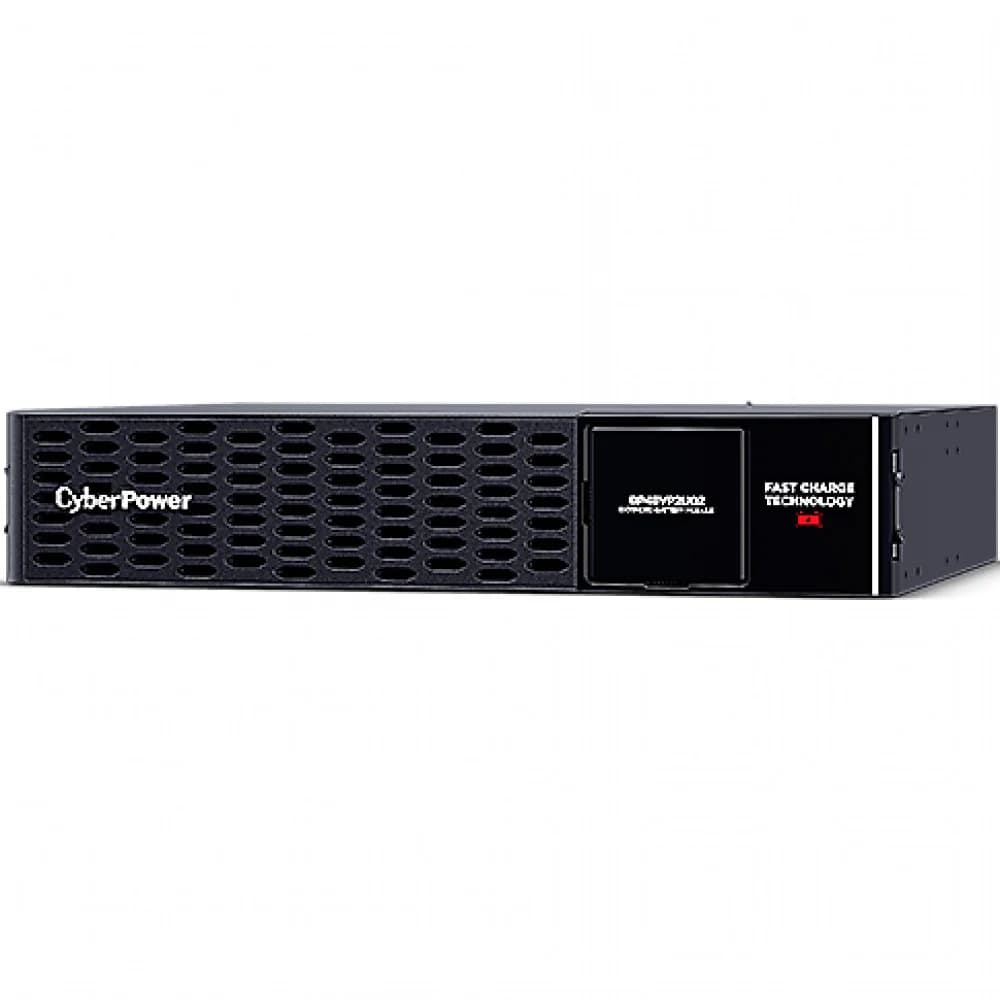 Батарейный блок, CyberPower, BP48VP2U02EU, Стоечный 19" 2U, 12В*9 Ач 8 шт, Чёрный