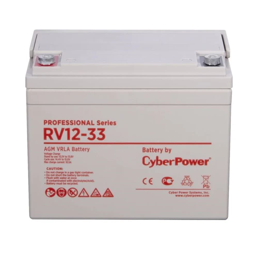 Battery CyberPower Professional series RV 12-33 / 12V 33 Ah