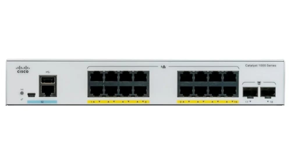 Catalyst 1000 16port GE, 2x1G SFP