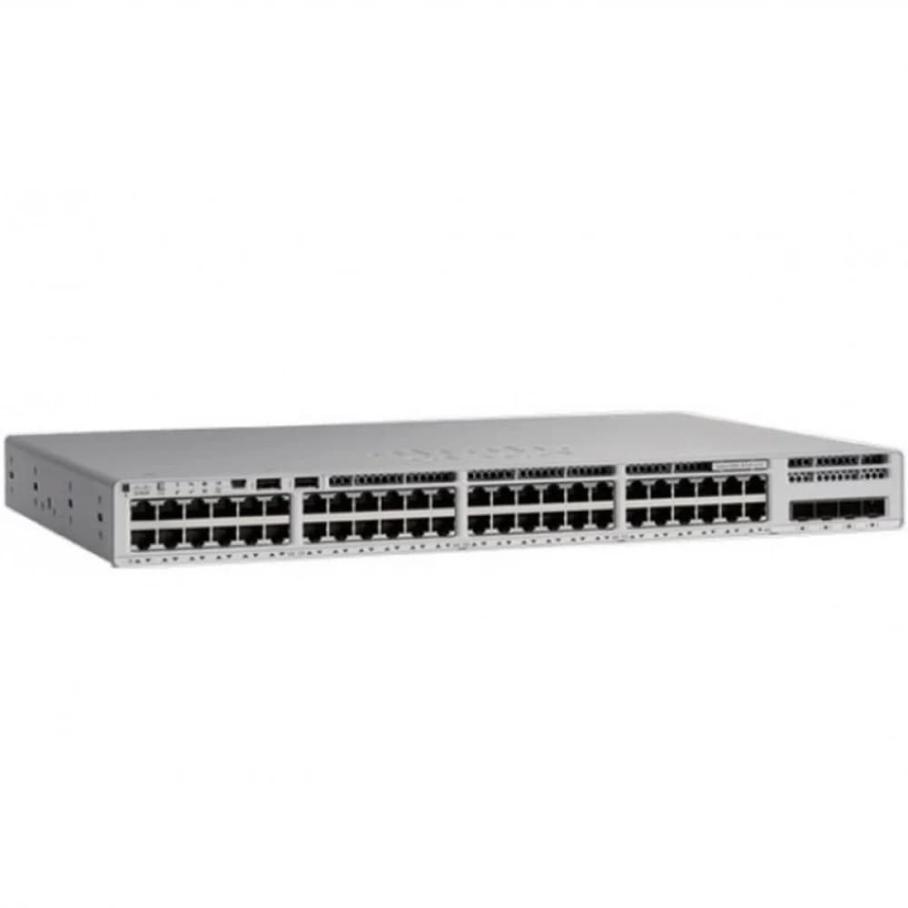 Catalyst 9200L 48-port data, 4 x 1G, Network Essentials C9200L Network Essentials, 48-port license 5 Europe AC Type A Power Cable 5 Config 5 Power Supply Blank 5 Catalyst 9200 Blank Stack Module 10