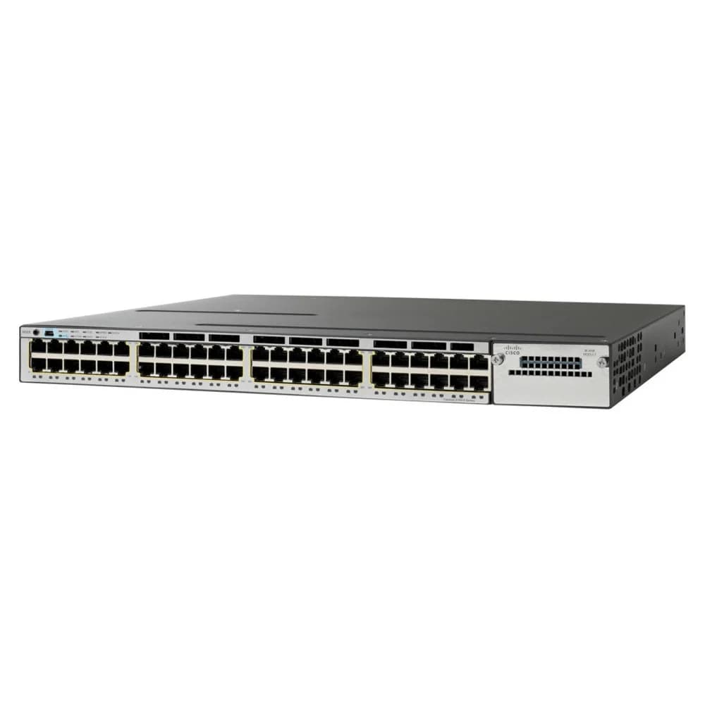 WS-C3850R-48P-L Коммутатор Cisco Catalyst 3850 48 Port PoE LAN Base, Russia
