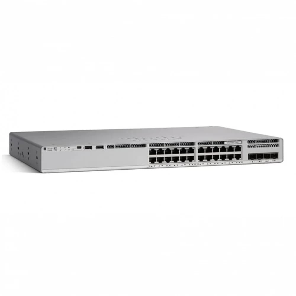 Catalyst 9200 24-port full PoE+, Modular uplink option, PS 1x600W, Network Advantage, PoE 370/740W , C9200-24P-A