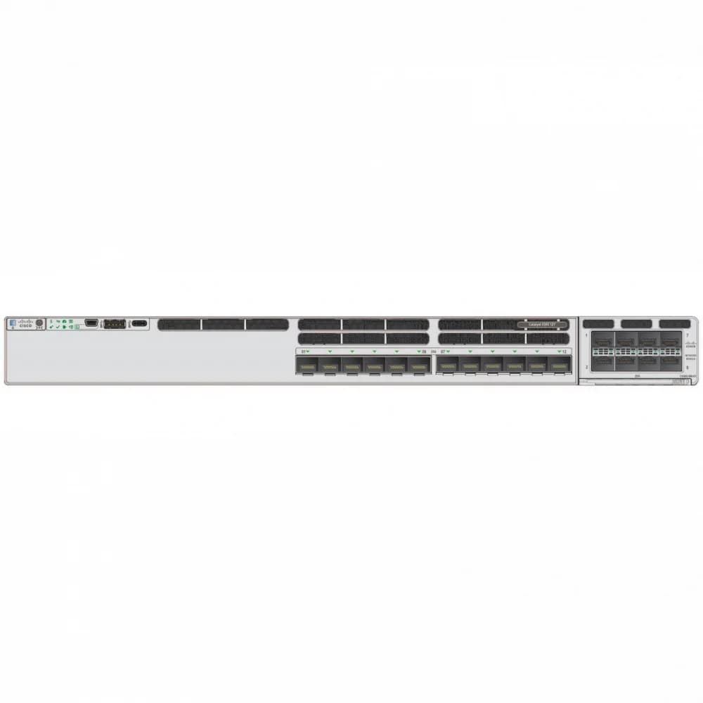 C9300X-12Y-A Коммутатор Catalyst 9300X 12x25G Fiber Ports, modular uplink Switch