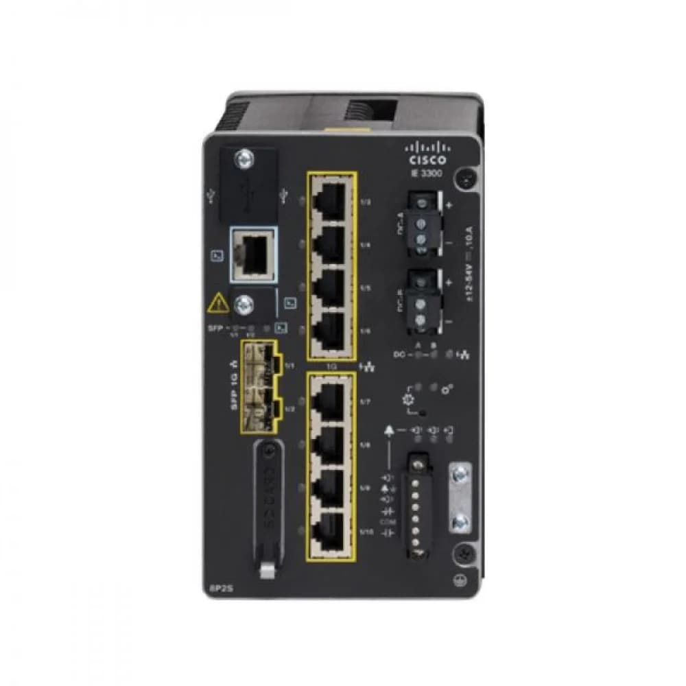Catalyst IE3300 with 8 GE PoE+ and 2 GE SFP, Modular, NE