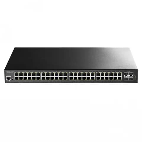 Коммутатор гигабитный 48-портовый CUDY GS2048PS4-720W < 48-Port Layer 2 Managed Gigabit PoE++ Switch with 4 10G SFP ports 720W>