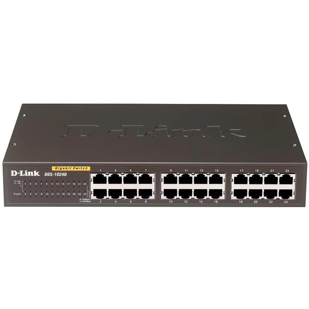 Коммутатор D-Link DGS-1024D 24G неуправляемый
