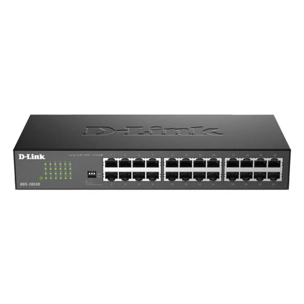 D-Link DGS-1024D/J1A Неуправляемый коммутатор с 24 портами 10/100/1000Base-T