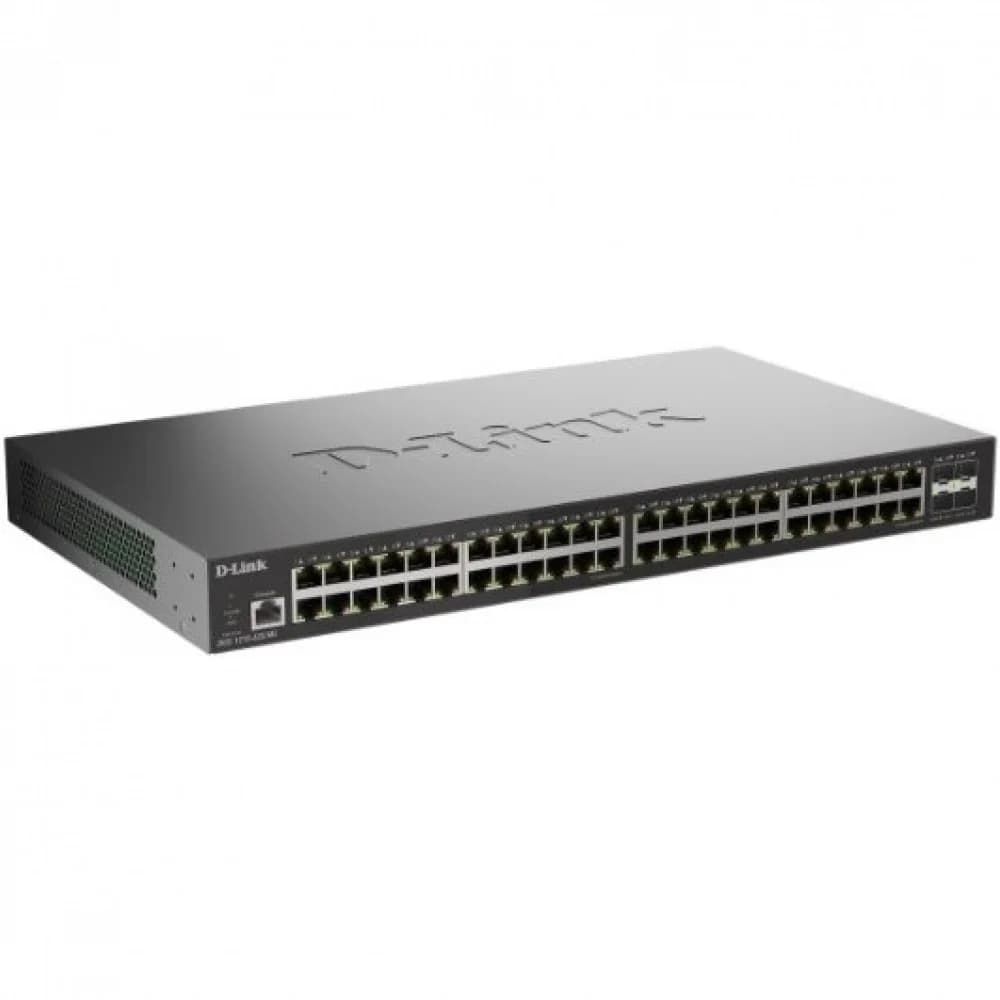 Коммутатор D-Link DGS-1210-52X/ME/C1A 48x1Гбит/с 4SFP+ управляемый