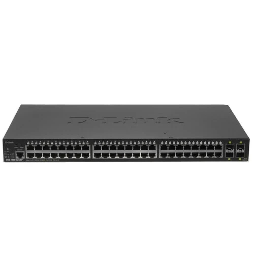 Коммутатор D-Link DGS-1250-52XMP/RU/A1A 48x1Гбит/с 4SFP+ 370W управляемый