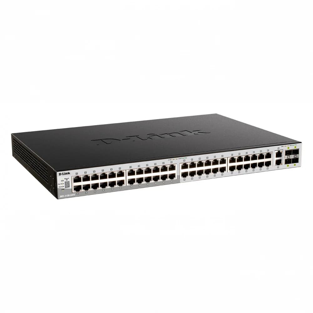 Коммутатор D-Link DGS-3130-54TS 48G 2x10G 4SFP+ управляемый