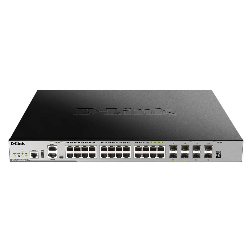 Коммутатор D-Link DGS-3630-28TC/A2ASI 20G 4SFP+ управляемый