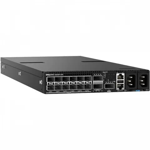 Коммутатор Dell/EMC S5212F-ON Switch, 12x 25GbE SFP28, 3x 100GbE QSFP28 ports, IO to PSU air, 2x PSU 12 port