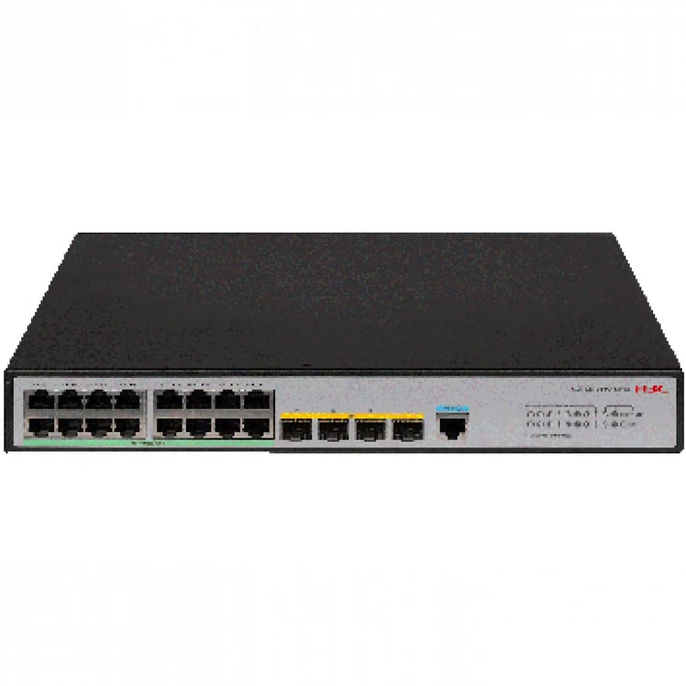 Коммутатор H3C S5120V3-20P-LI L3 Ethernet Switch with 16*10/100/1000BASE-T Ports and 4*1000BASE-X SFP Ports,(AC)