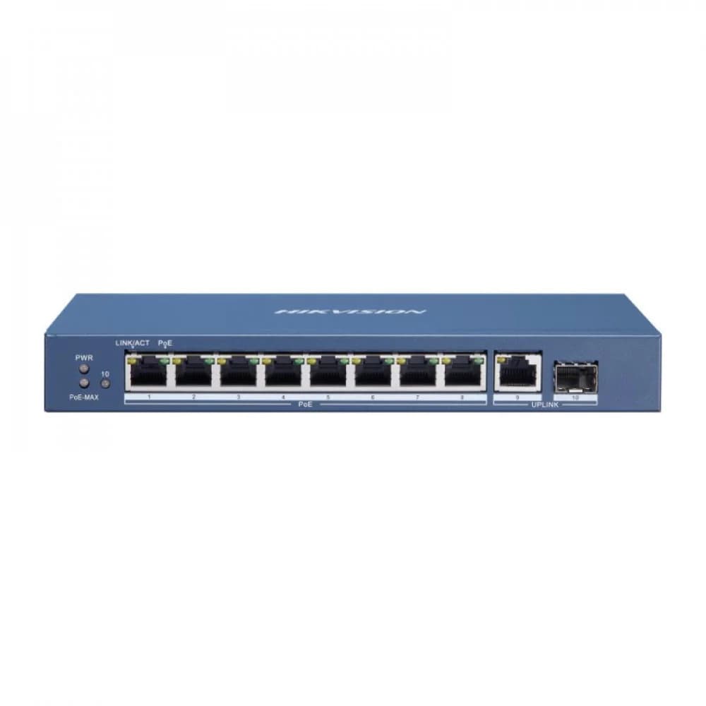 Коммутатор Hikvision DS-3E0510P-E(B)