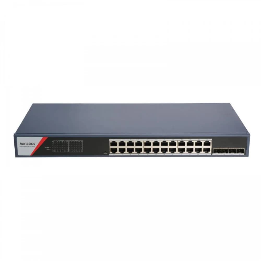 Коммутатор, Hikvision, DS-3E1528P-SI-24P4F,