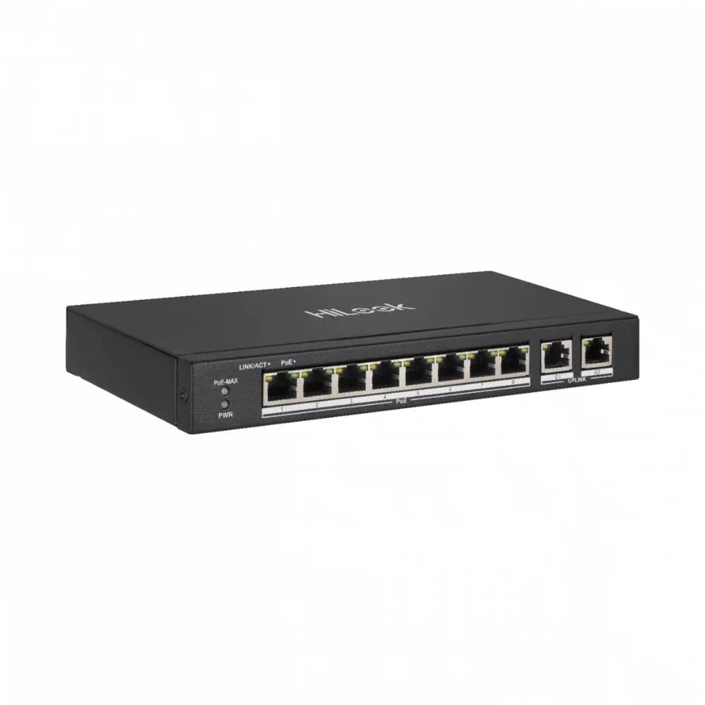 Коммутатор PoE неуправляемый HiLook NS-0310P-60 8 портов Fast Ethernet