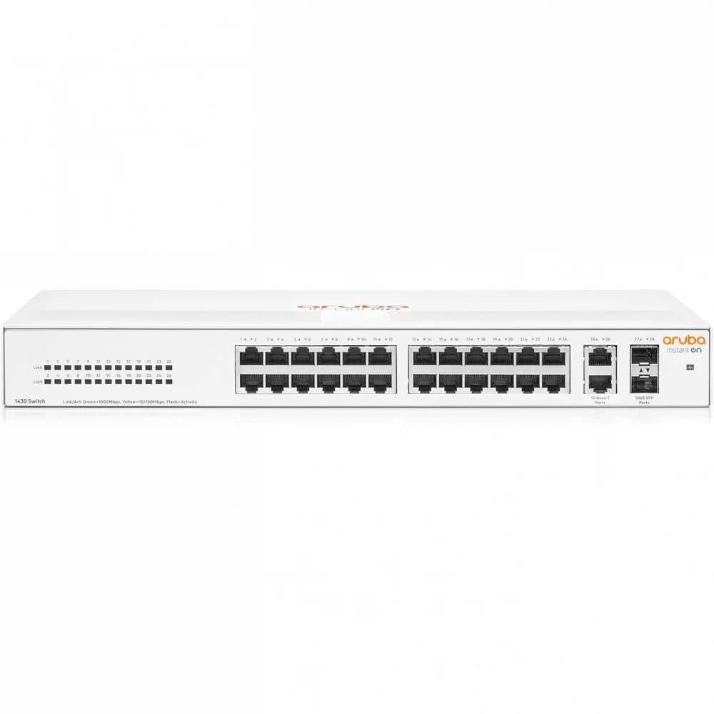 Коммутатор HP Enterprise/Aruba Instant On 1430 26G 2SFP Switch