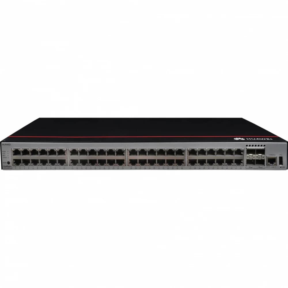Коммутатор Huawei S5735-L48T4X-A1 (48*10/100/1000BASE-T ports, 4*10GE SFP+ ports, AC power)