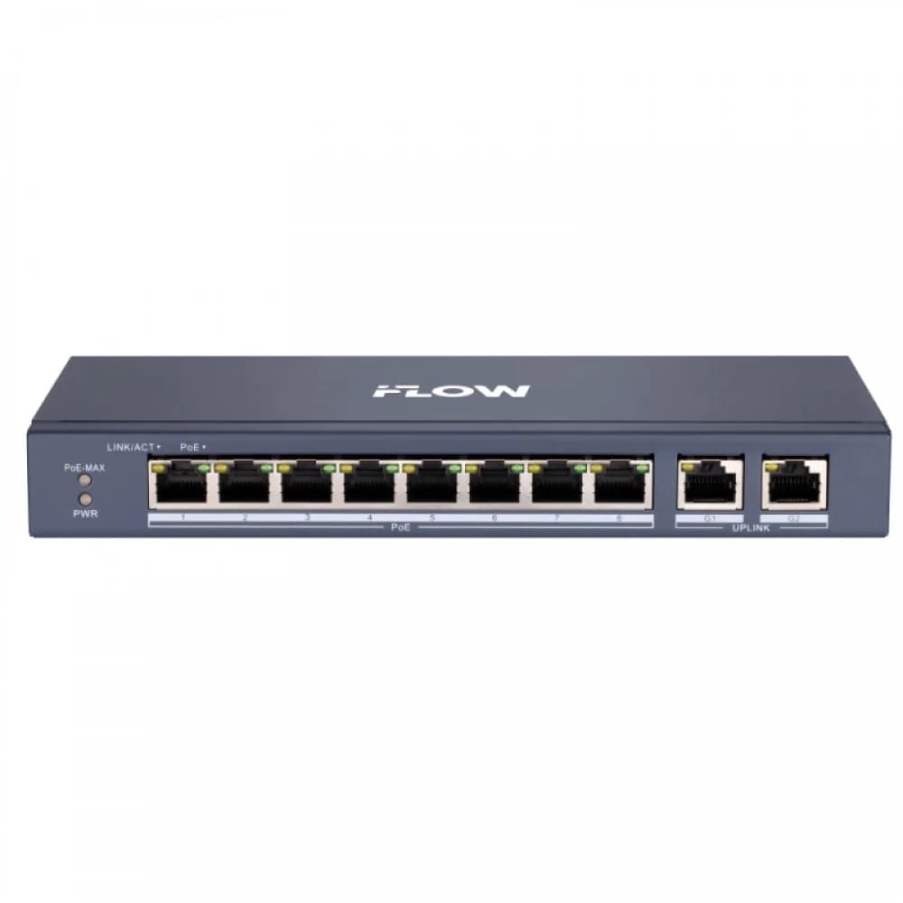 Коммутатор 8PORT 10/100M POE F-SW-EU410POE-V/L IFLOW