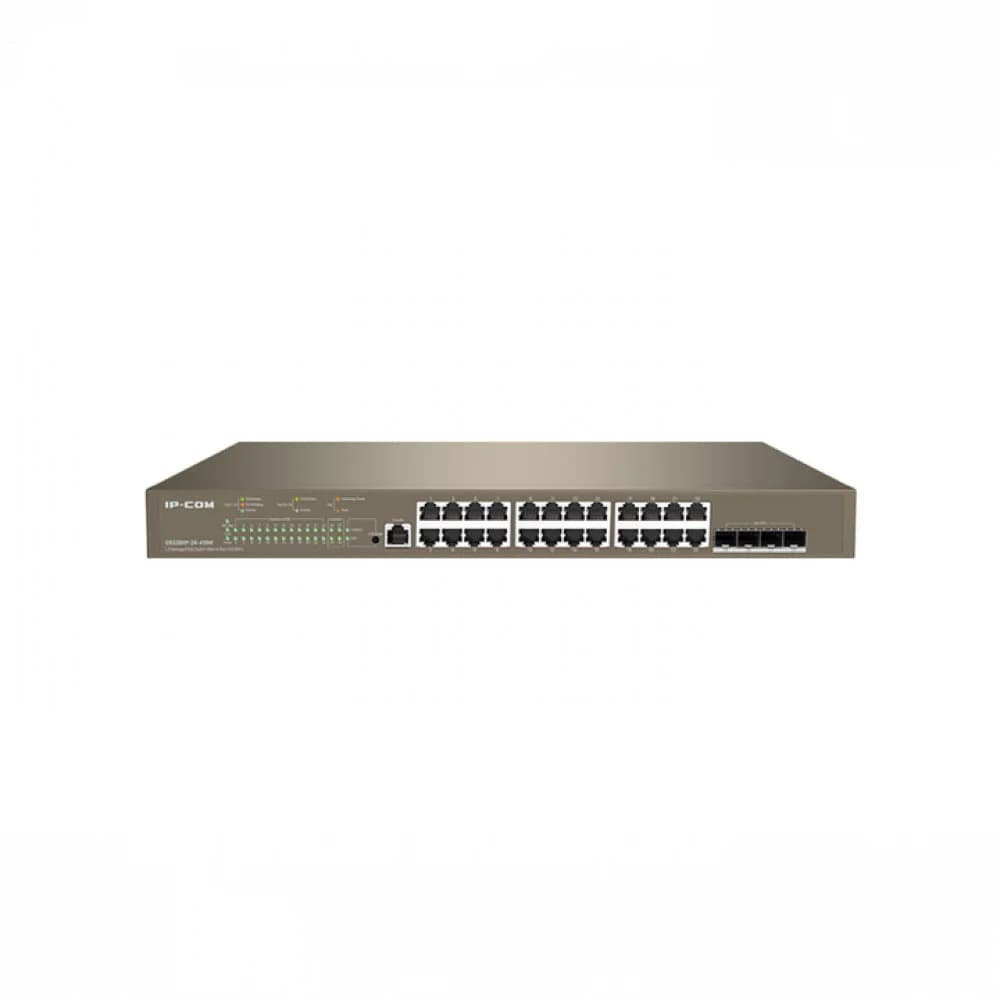 Коммутатор 24PORT 10/100/1000M 4SFP G5328XP-24-410W IP-COM