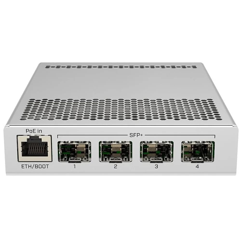 Маршрутизатор 4 SFP+ CRS305-1G-4S+IN MIKROTIK