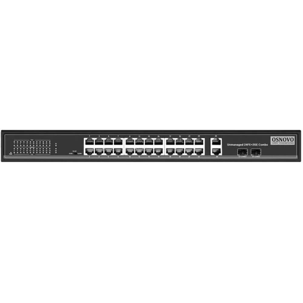 Коммутатор Osnovo SW-62422(400W) 5x100Mb