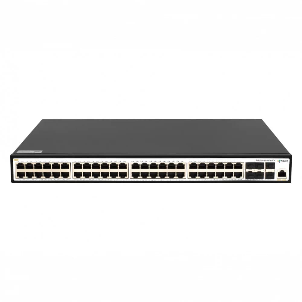 Коммутатор/ Управляемый PoE коммутатор уровня 2+ SNR-S5110G-48TX-POE