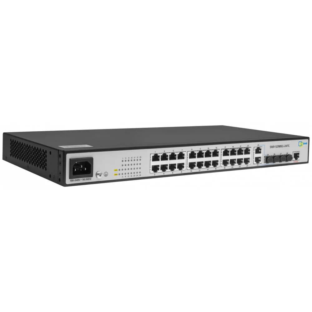 SNR Управляемый коммутатор уровня 2 SNR-S2985G-24TC