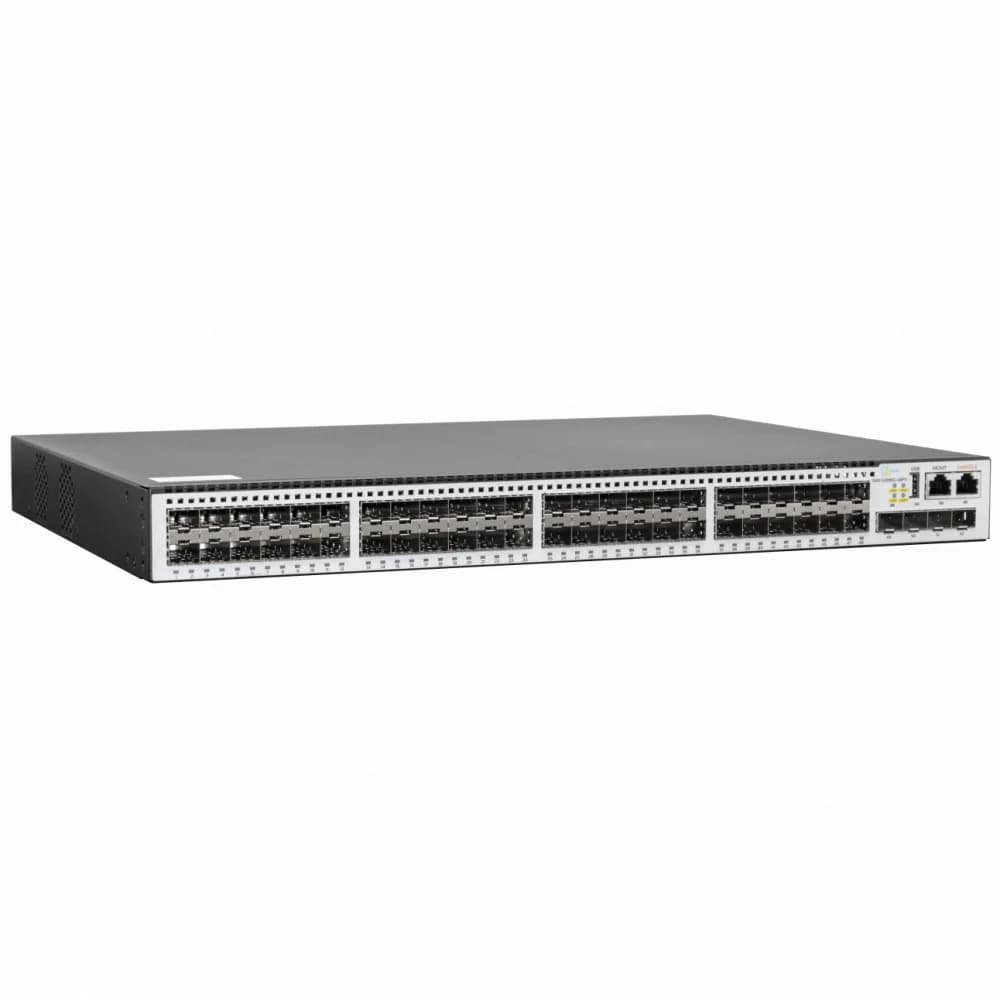 Управляемый коммутатор уровня 3, 48 портов 100/1000BaseX SFP, 4 порта 1/10G SFP+, RPS DC 12V