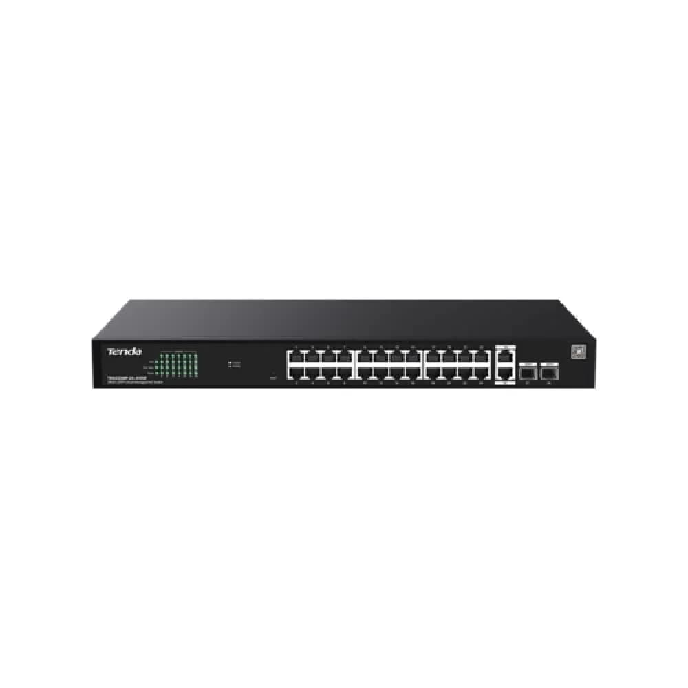 Управляемый PoE-коммутатор 26GE+2SFP IP-COM TENDA