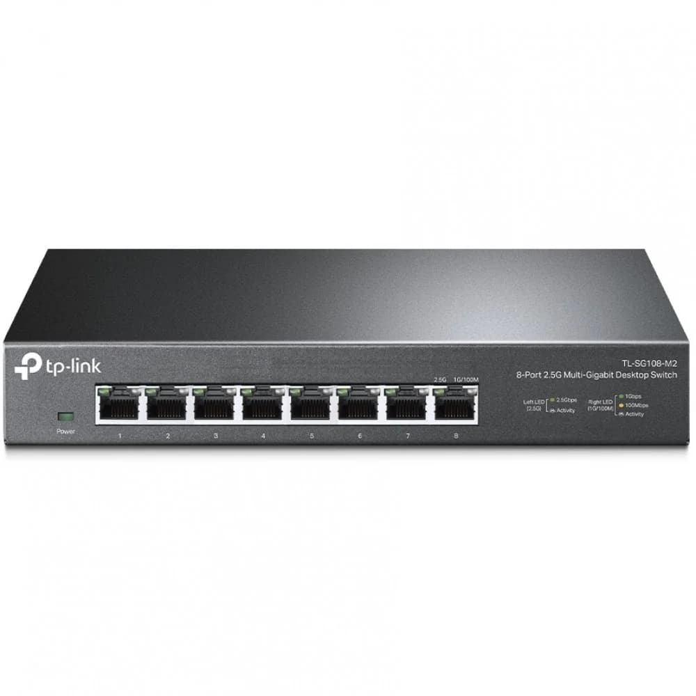 TP-Link TL-SG108-M2 8-портовый настольный коммутатор 2,5 Гбит/с SMB