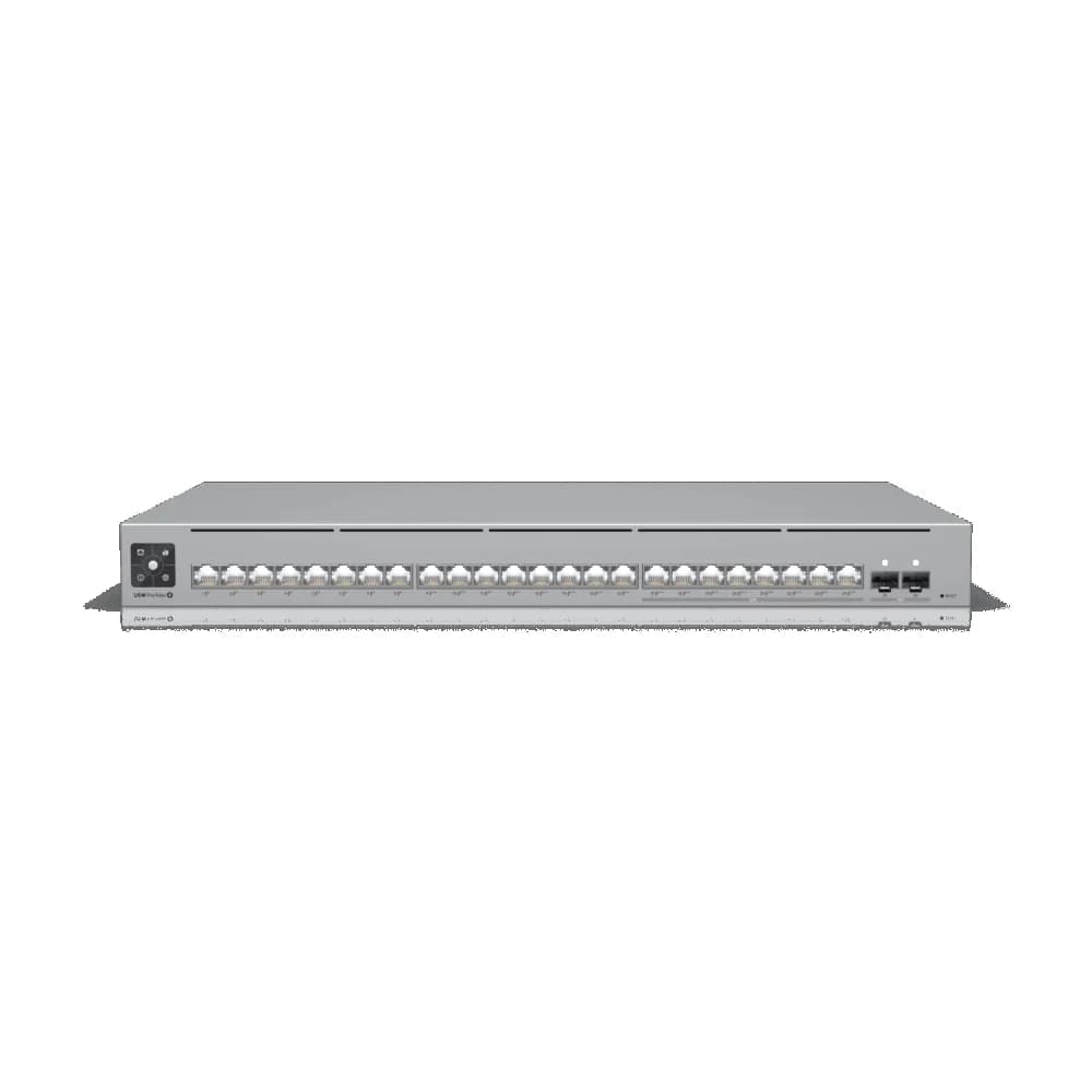 UniFi 24 port multi-gigabit PoE++ switch, with layer3 features and etherlighting